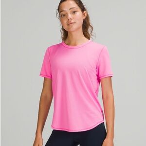 Lululemon Athletica Bright Pink Short Sleeve Tee